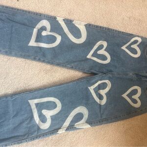 heart jeans